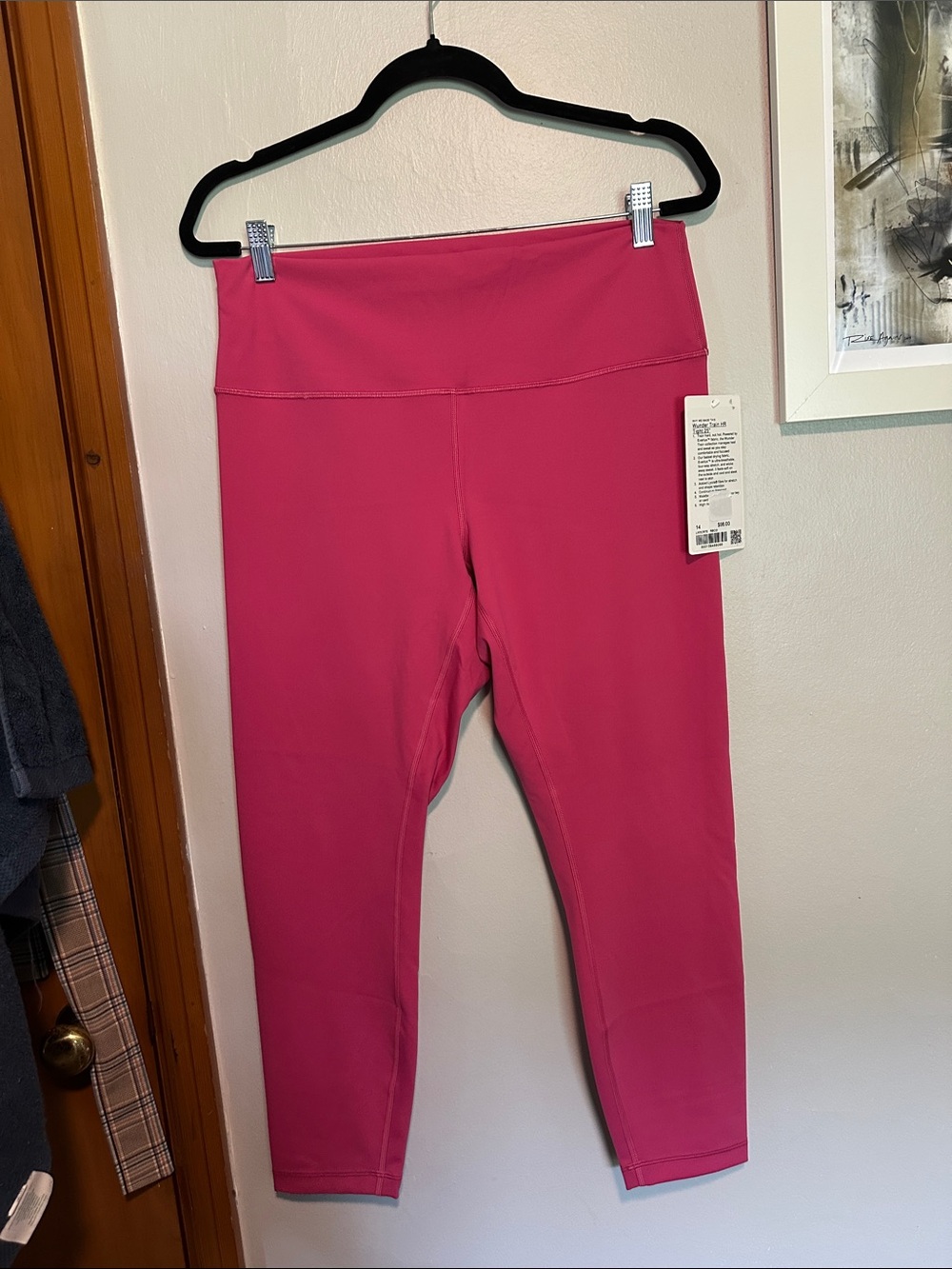 lululemon athletica Girls Bright Pink High-Rise Leggings